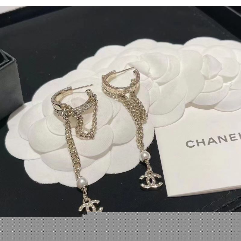 Ch*el earrings